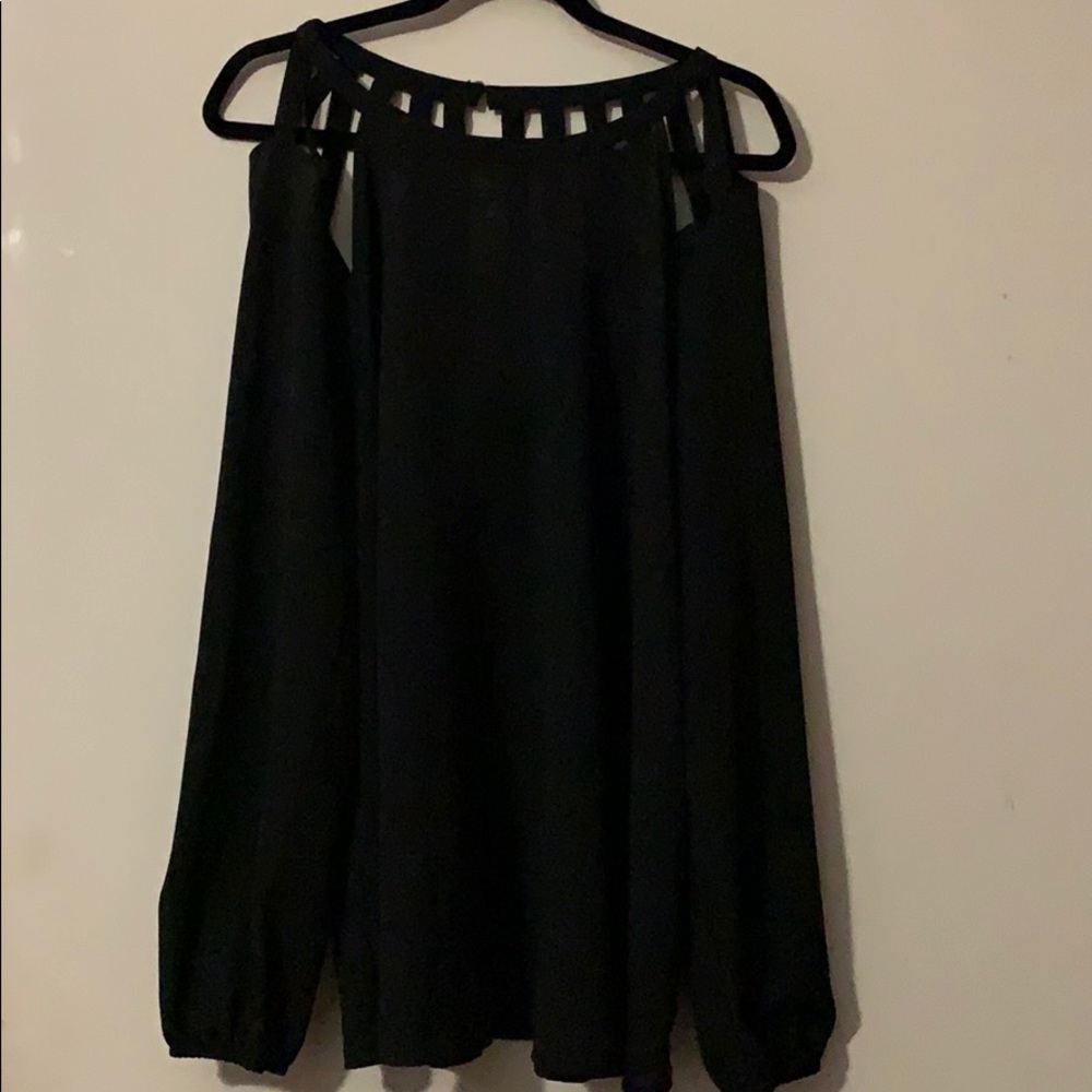 Sheet black forever 21 blouse